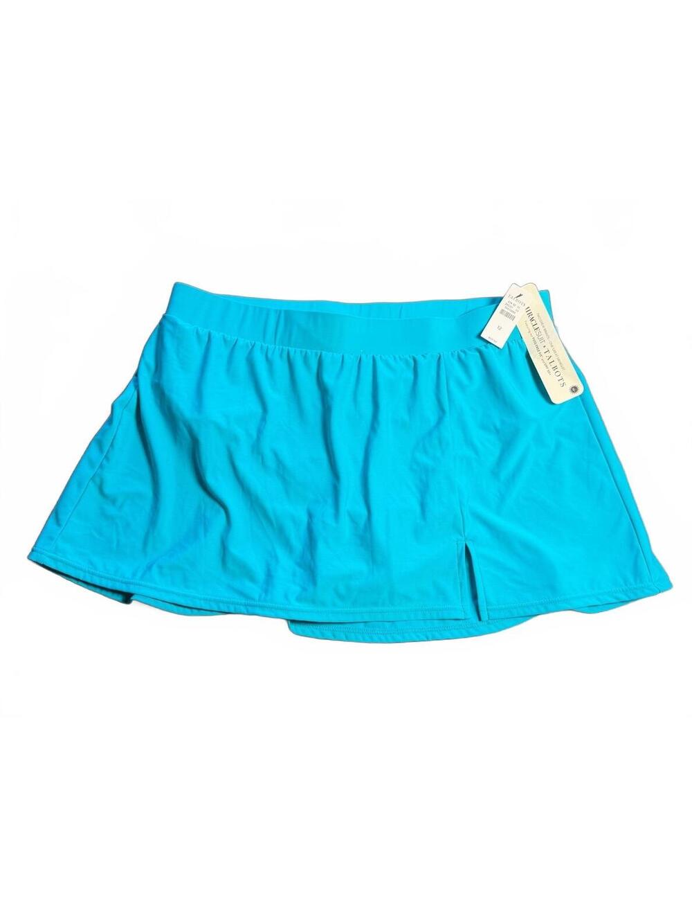 MIRACLESUIT x Talbots light control skirted swim bottom skirt UPF 50+ size 12